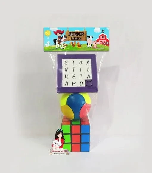 Kit Desafio Personalizado Fazendinha Menino