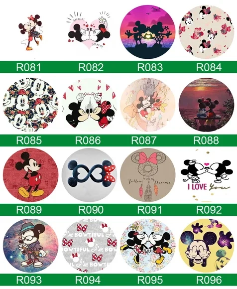 Bottons Minnie e Mickey - Button Boton