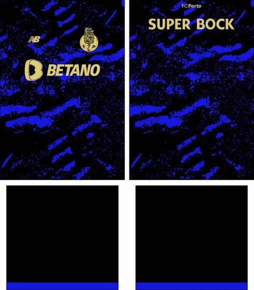 Arte Vetor Camisa Fc Porto Concept 2025