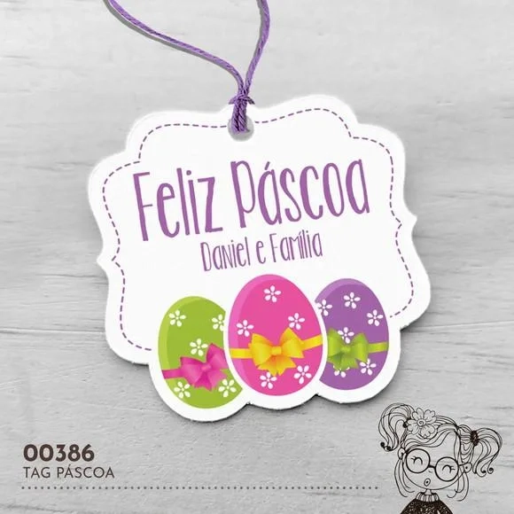 Tag Especial de Páscoa - 00386