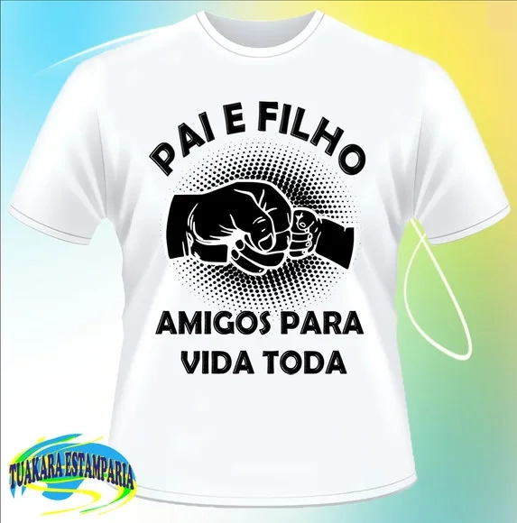 Camiseta Pai e Filho