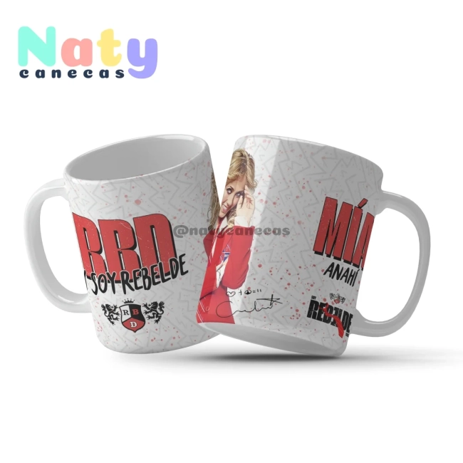Caneca Personalizada  RBD Personagens