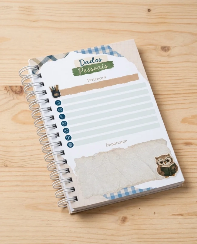 Caderno A5 Dia dos Professores