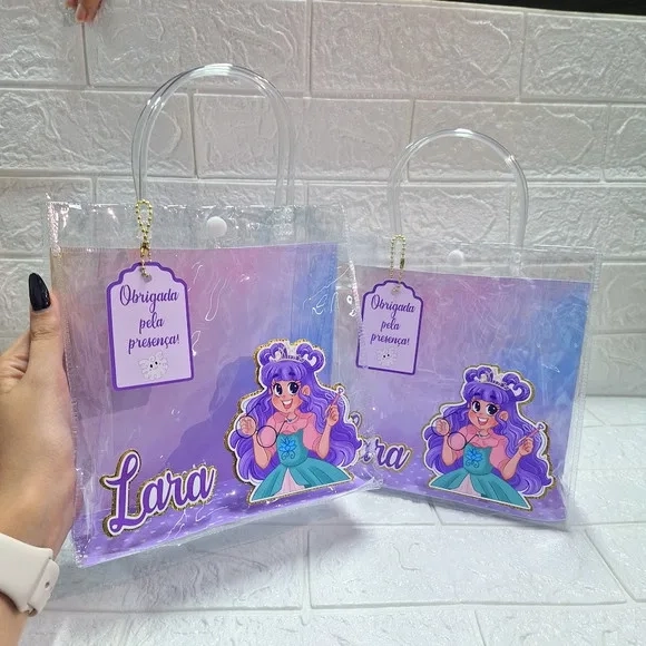 Sacola Pvc Transparente - o Diário da Princesa Desastrada