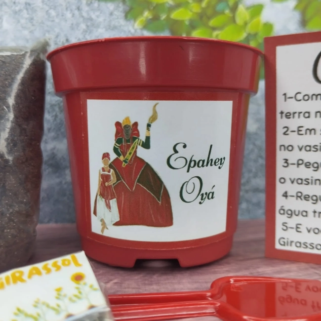 20 UNIDADES Kit Jardinagem Lembrancinhas Iansã - Oyá  - Trabalhamos com qualquer tema - Informar tema no chat