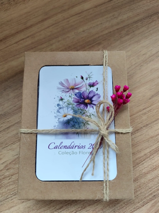 Coleção Flores - Calendários magnéticos 2027