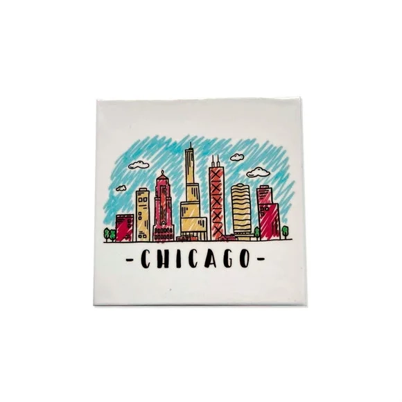 Imãs Decorativos - Chicago