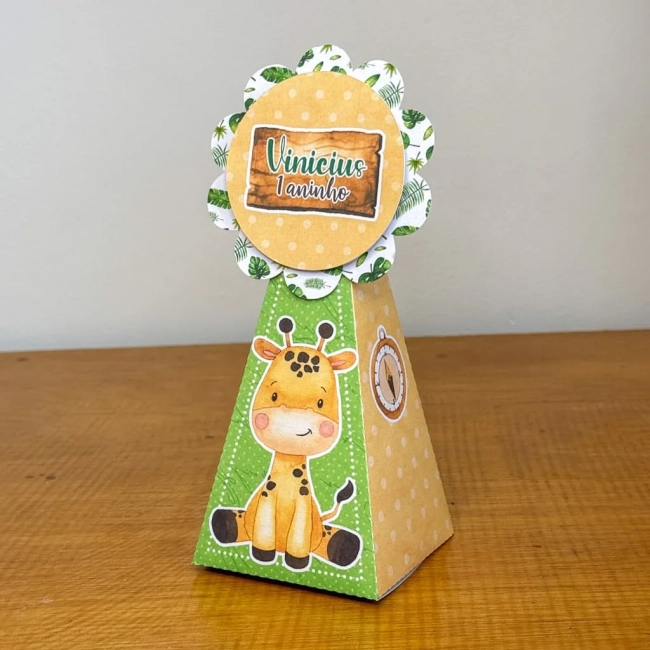 PEGUE E MONTE - Kit Festa SAFARI - Decoração de Festa | Lembrancinhas | Aniversário | Personalizados