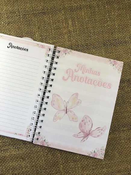 Caderneta de Saúde / Vacinação Personalizada - Borboletas