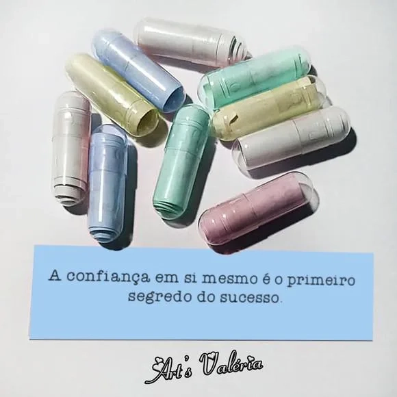 Cápsula com Mensagem Personalizada