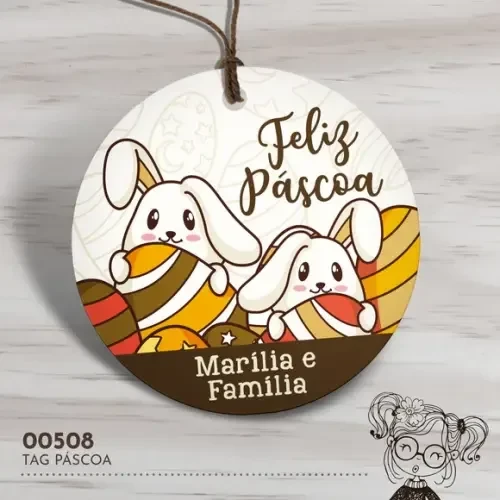 Tag Redonda Páscoa - 00508