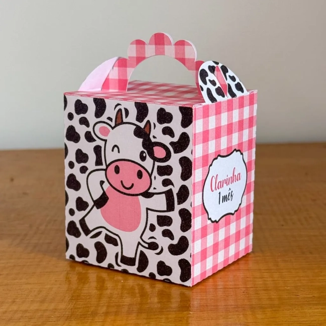 PEGUE E MONTE - Kit Festa VAQUINHA - Decoração de Festa | Lembrancinhas | Aniversário | Personalizados