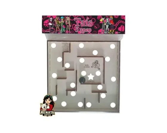 Labirinto Personalizado Lembrancinha Monster High