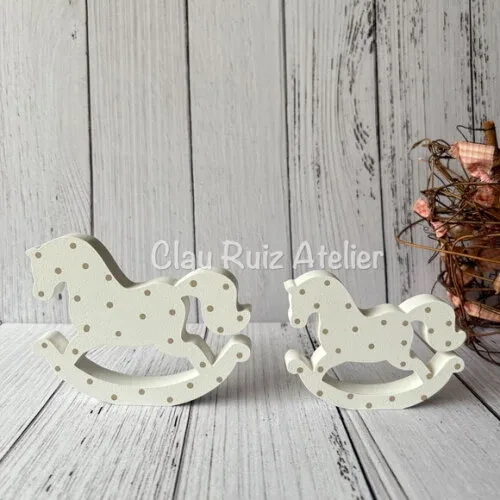 Cavalinhos de Balanço - Decoração Bebê