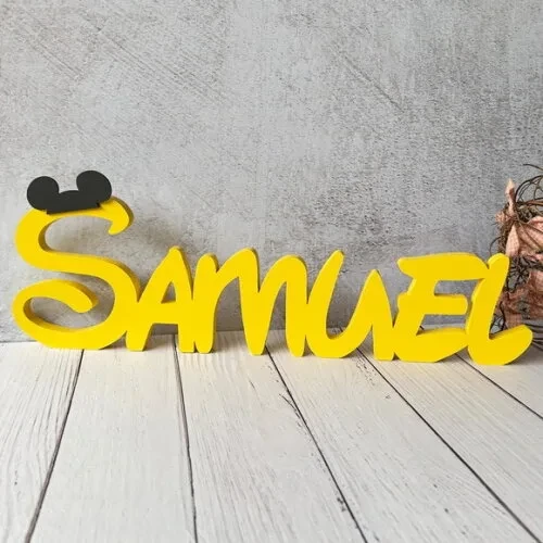 Disney - Letras de Mdf- Festa Infantil