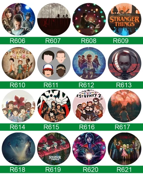 Bottons Stranger Things- Button Boton