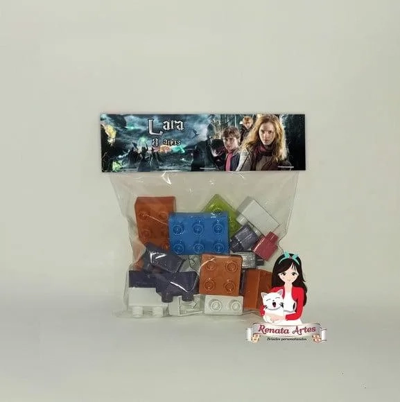 Bloco de Montar Personalizado Harry Potter Hermione