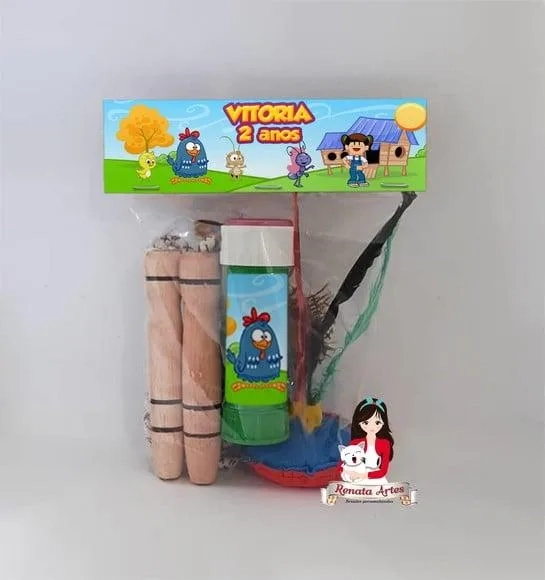 Kit Lembrancinha com Bolha Galinha Pintadinha 2