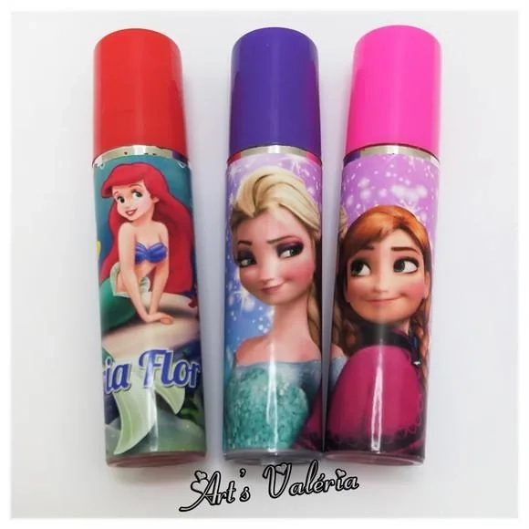 Brilho Labial Personalizado - Cor da Tampa Variada.