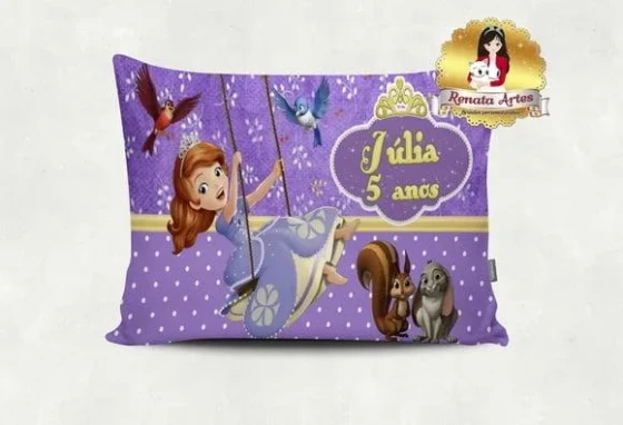 Almofada Princesinha Sofia