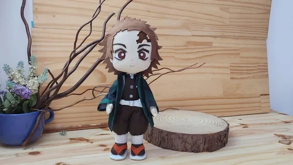 Boneco em Feltro Manga