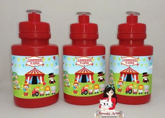 Squeeze Personalizado Tema Circo 2