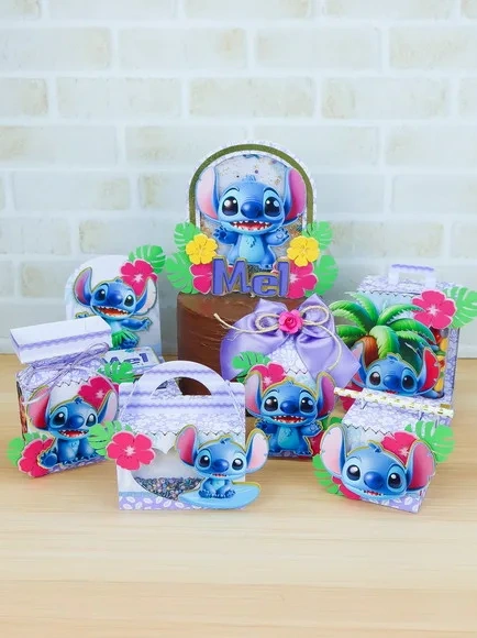Kit 30 Lembrancinhas Stitch