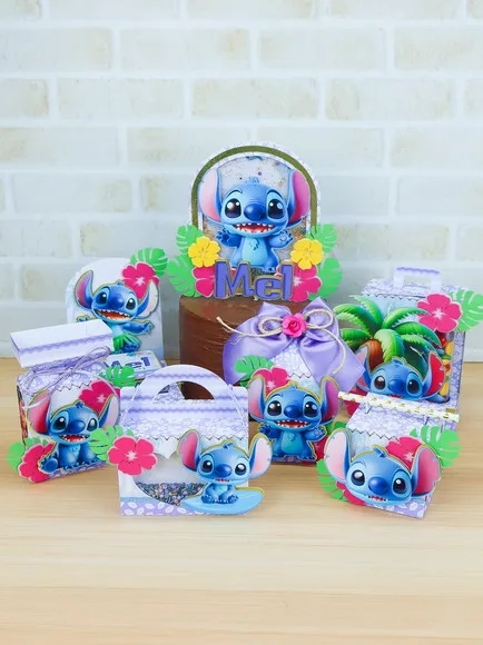 Kit 30 Lembrancinhas Stitch