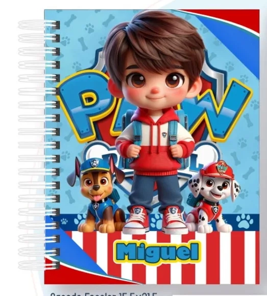 Caderno ou Agenda Personalizada