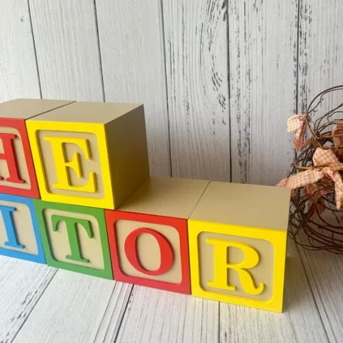 Toy Story 8x8cm Decoração de Festa Infantil Quarto de Bebê