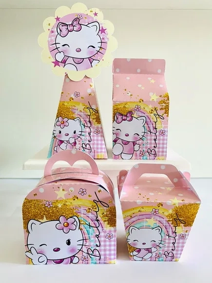 Kit 30 Lembrancinhas Hello Kitty