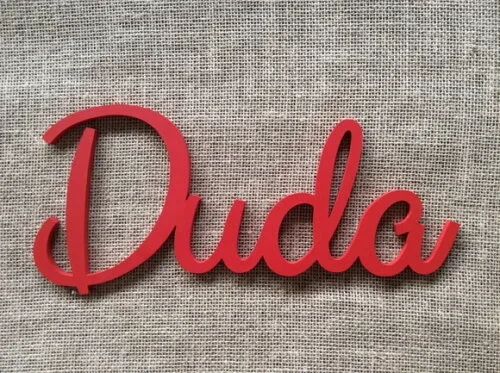 Letras Decorativas Nomes de Parede
