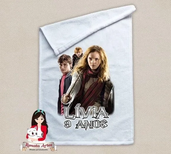 Toalhinha Personalizada Harry Potter