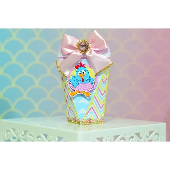 Kit 60 Lembrancinhas Galinha Pintadinha