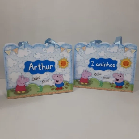 Sacolinha Personalizada com Laço