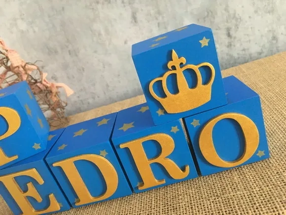 Cubos 6x6cm Pequeno Príncipe com Estrela