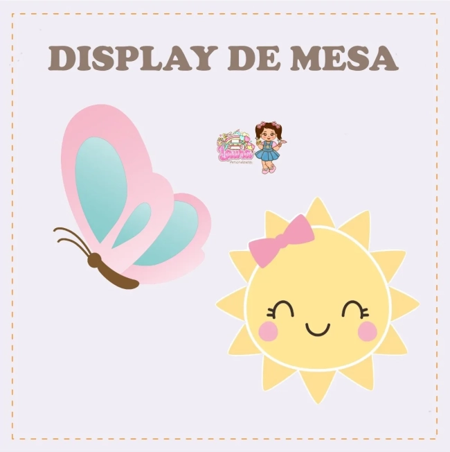Kit Festa Só Um Bolinho RAIO DE SOL - Decoração de Festa