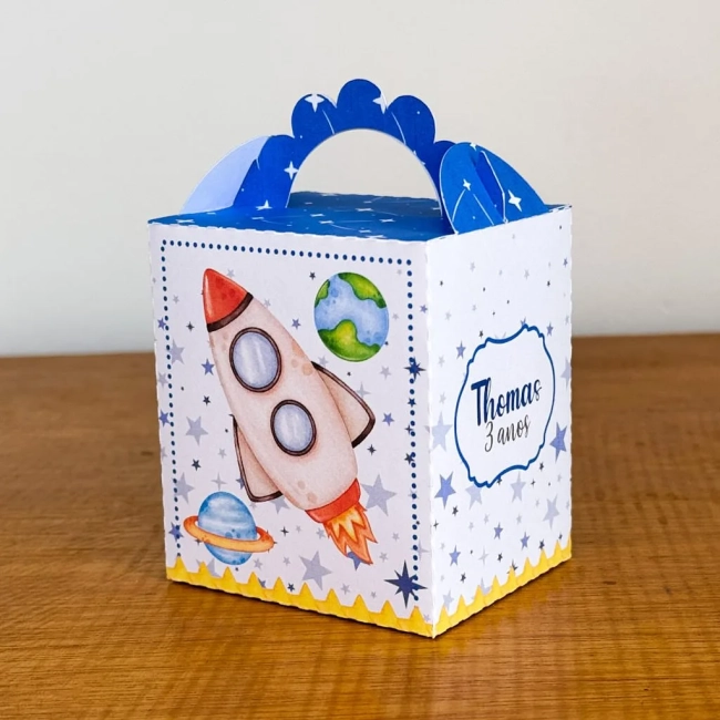 PEGUE E MONTE - Kit Festa ASTRONAUTA MENINO - Decoração de Festa | Lembrancinhas | Aniversário | Personalizados