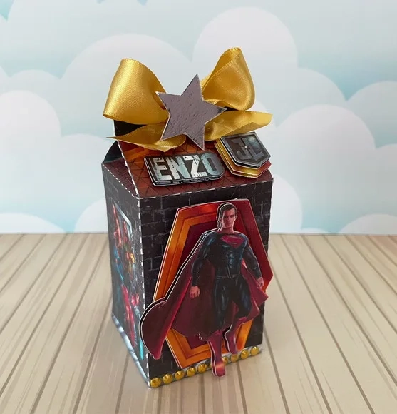 Kit 60 Lembrancinhas Liga da Justiça