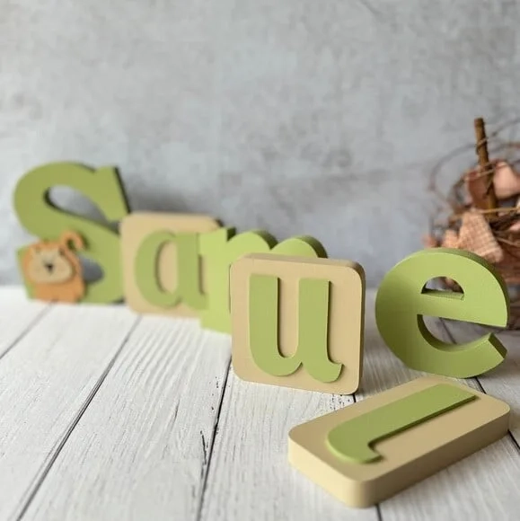 Blocos Leãozinho - Decoração de Quarto de Bebê Safari