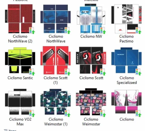 Vetores De Camisa De Ciclimo Pakc-180 Artes
