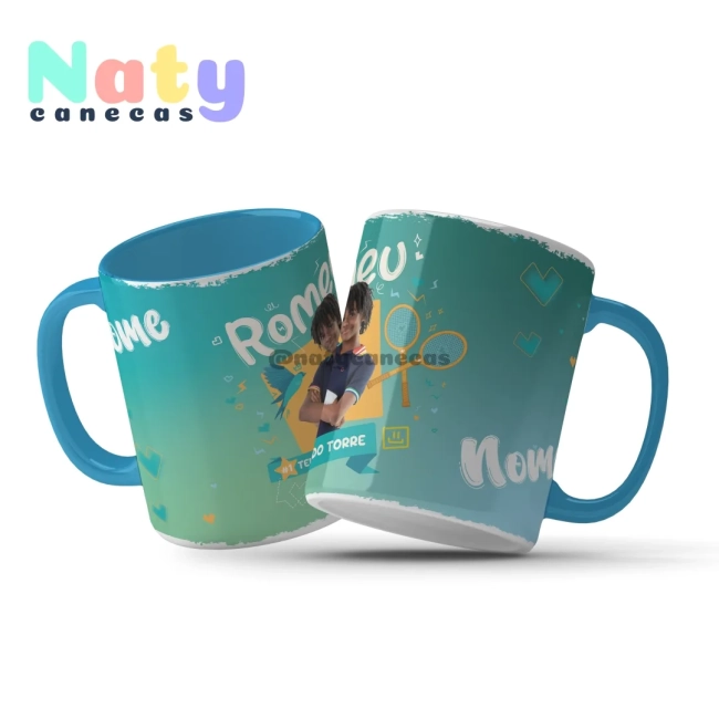 Caneca Personalizada A infância de Romeu e Julieta Personalizada com Nome