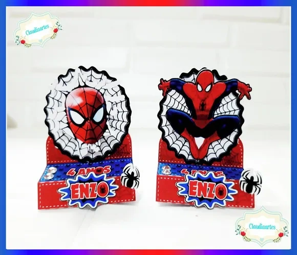 Kit 30 Lembrancinhas Homem Aranha