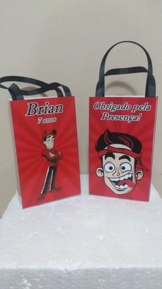 Sacolinhas Personalizadas Enaldinho para Lembrancinhas
