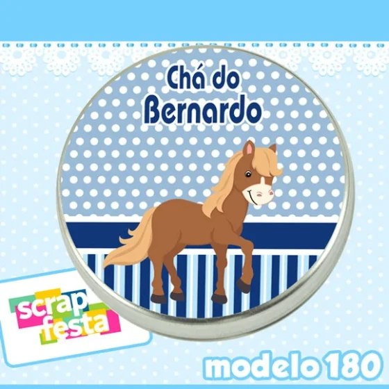 Lembrancinhas de Chá de Bebê Latinhas