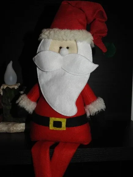 Papai Noel em Feltro - Chamar no Chat