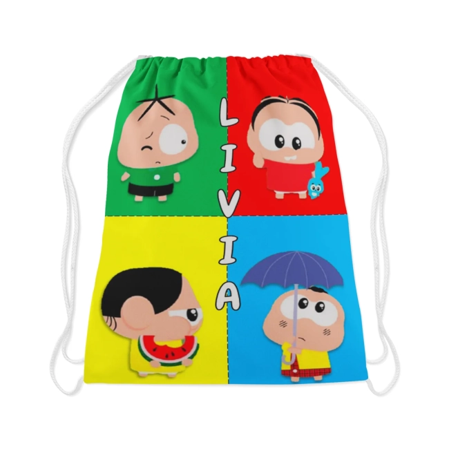 mochilinha personalizada Mônica toy