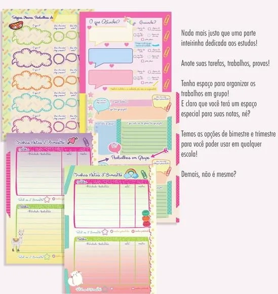 Planner Permanente Adolescente Teens