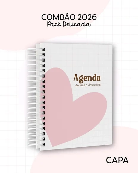 Caderno ou Agenda Personalizada