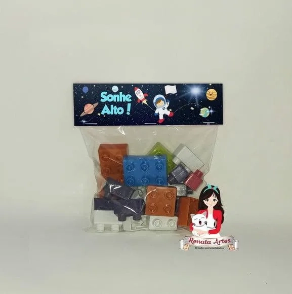 Blocos de Montar Personalizado Astronauta